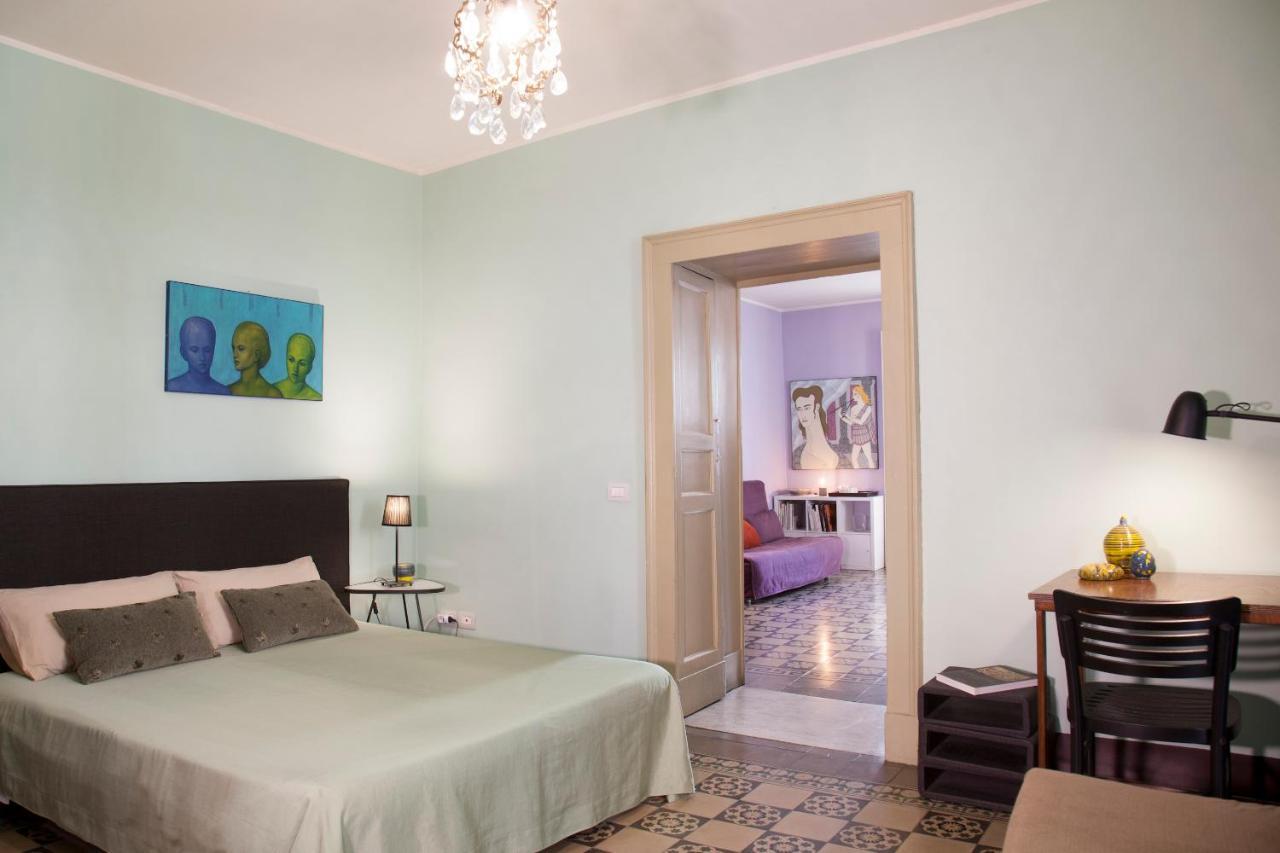 Tre Vie Apartment Con Terrazzo Giardino Pensile カターニア エクステリア 写真