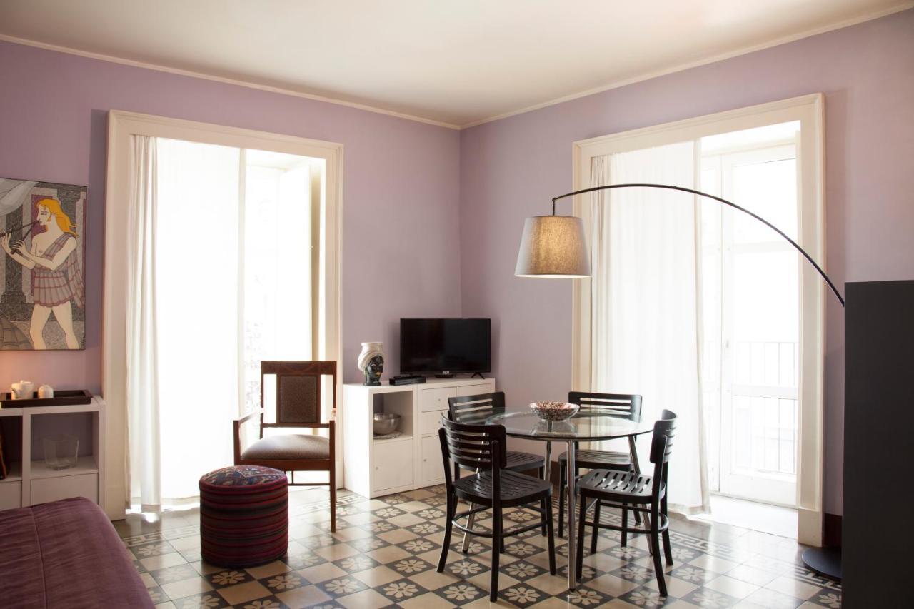 Tre Vie Apartment Con Terrazzo Giardino Pensile カターニア エクステリア 写真